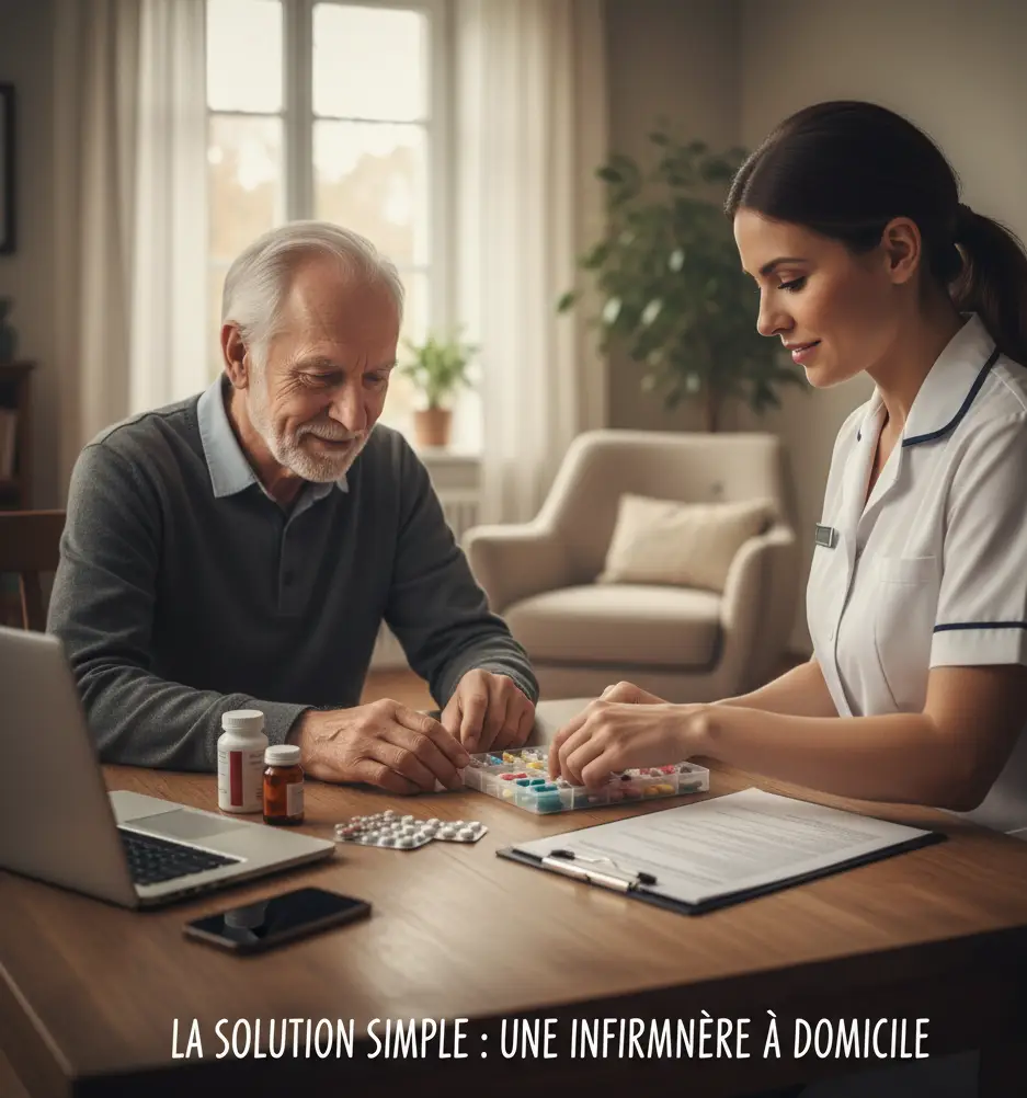 infirmiere, aide à domicile